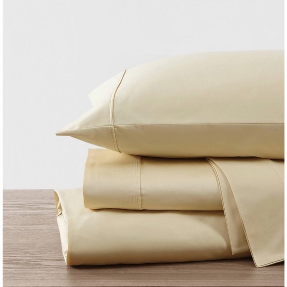 Nwt  100% organic cotton solid full size 4 piece sheet set kindlier - Picture 6 of 6